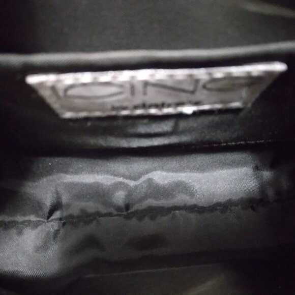 Claire’s | Black Evening Formal Bag Zip Top Rhinestone Accent - Picture 8 of 8